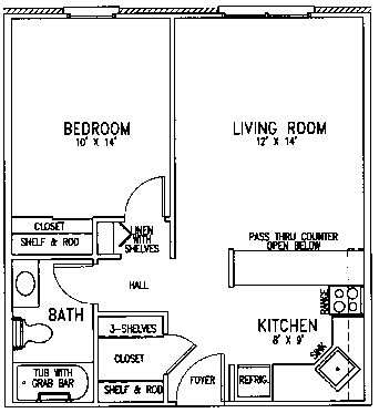 Faith floor plan