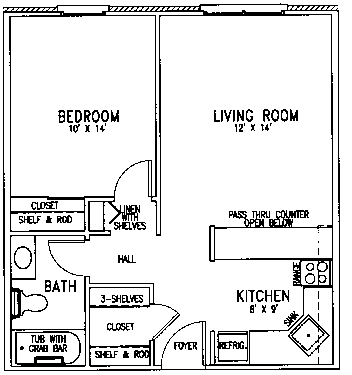 Grace Lutheran floor plan