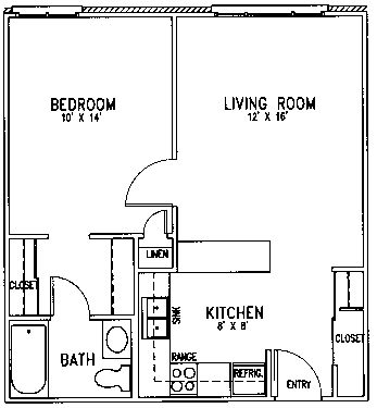 Martin Luther floor plan