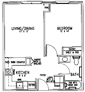 St James floor plan