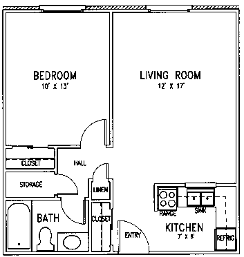 Trinity floor plan